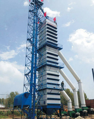 ভালো দাম 20TPH শস্য শুকনো মেকানিকাল কর্ন শাবক ড্রায়ার নেতিবাচক চাপ অনলাইন