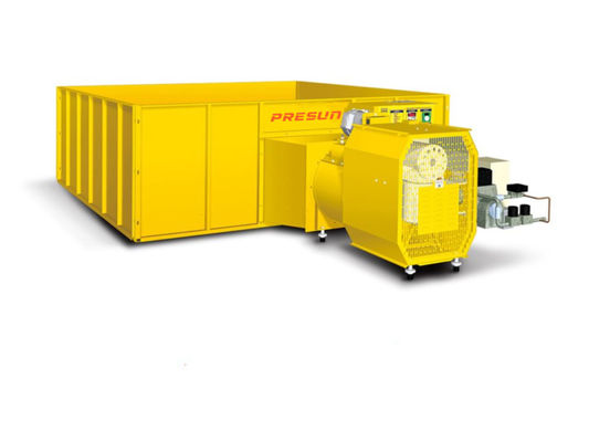 প্রেসুন ভেন্টিলেটিং ড্রায়ার পলস ছোট বেড ড্রায়ার মেশিন 5 মেট্রিক টন