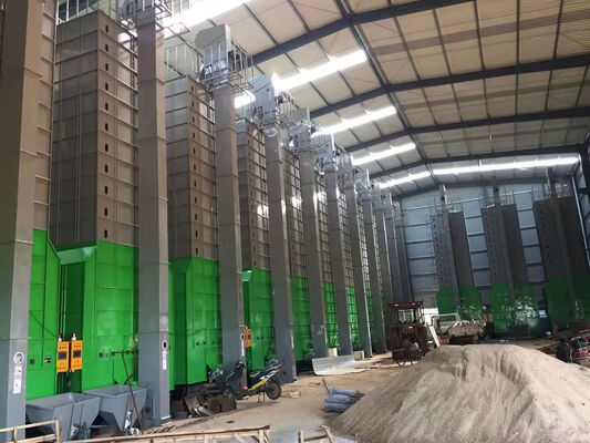 ভালো দাম মাল্টি ফাংশনাল উল্লম্ব শুকানোর টাওয়ার ধান শুকানোর 30 টন পরোক্ষ ব্যাচ টাইপ শুকানোর 30 টন অনলাইন