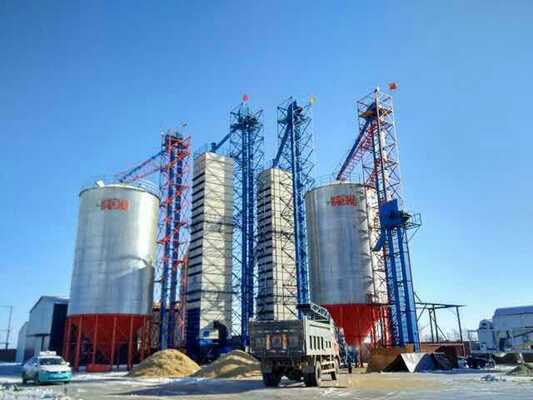 ভালো দাম 200tpd হিট রিসাইক্লিং রাইস মিল কাঁচা ধান ড্রায়ার ডাইরেক্ট স্টোরেজ অনলাইন