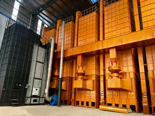 রাইস মিলের জন্য 120 টিপিডি ব্যাচের ধরণের শস্য ধানের ড্রায়ার মেশিন