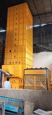 ভালো দাম ব্যাচ টাইপ ভুট্টা শুকানোর মেশিন, স্বয়ংক্রিয় নিয়ন্ত্রণ ভুট্টা শুকানোর সরঞ্জাম 20 TPD অনলাইন