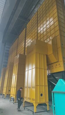 ভালো দাম দ্বৈত কেন্দ্রীয় ফ্যান এবং 8 শস্য চ্যানেল সহ মিশ্র প্রবাহ টাইপ কৃষি ড্রায়ার মেশিন অনলাইন