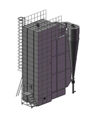 হট এয়ার ব্লাস্টিং পরোক্ষ গরম 500 টন বড় ধান শেল বার্নার সর্বোচ্চ ক্যালোরি মান সঙ্গে