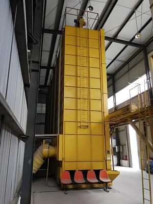 ভালো দাম স্বয়ংক্রিয় নিয়ন্ত্রণ ব্যাচ টাইপ শস্য ড্রায়ার হাস্ক বার্নার সহ ১৫ টন ধারণক্ষমতা অনলাইন